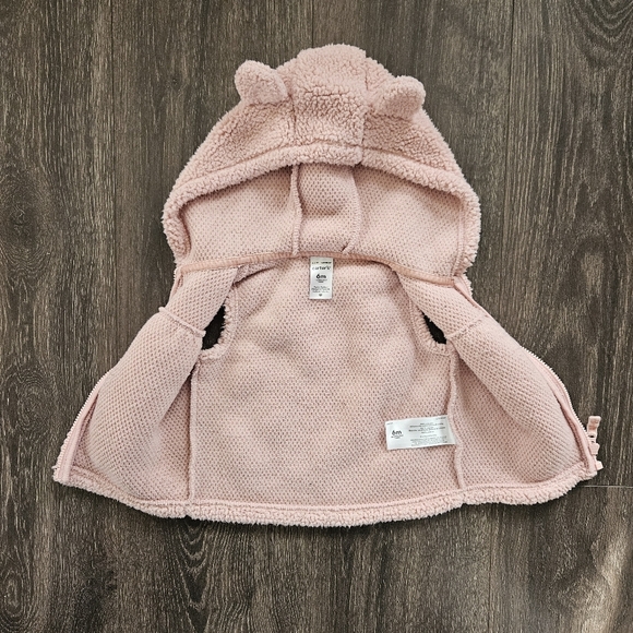 Carter's Baby Girl 3pc Pink Bear Outfit 6M - Picture 7 of 10